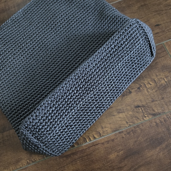 The Sak Crochet Tote Shoulder Bag Gray - Picture 5 of 8